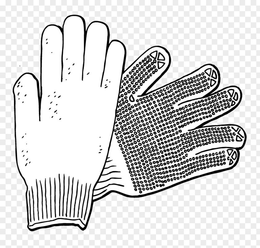 Design Finger Hand Model Cycling Glove PNG