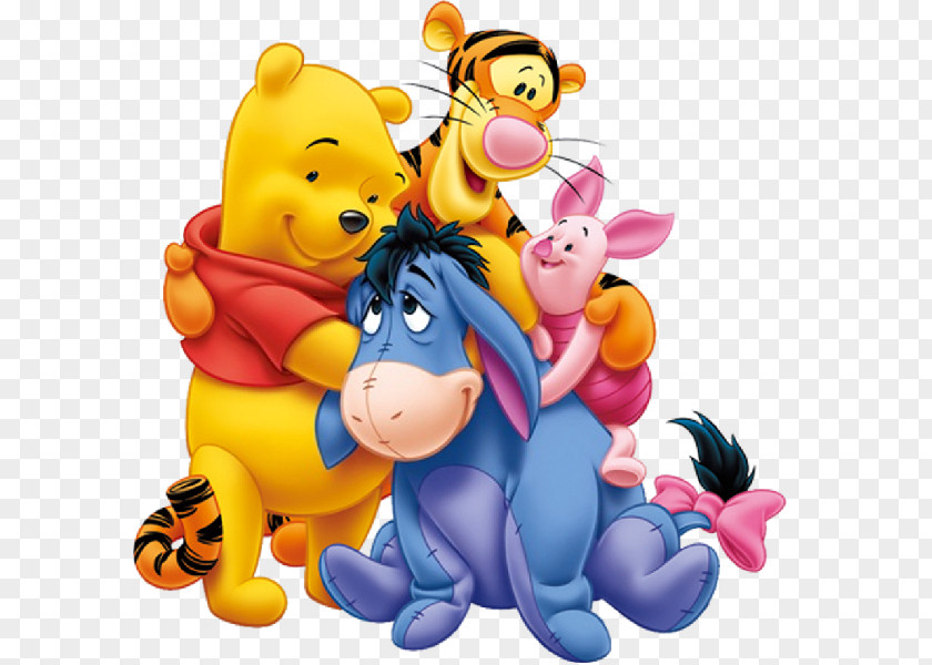 Eeyore Winnie The Pooh Piglet Roo Tigger PNG