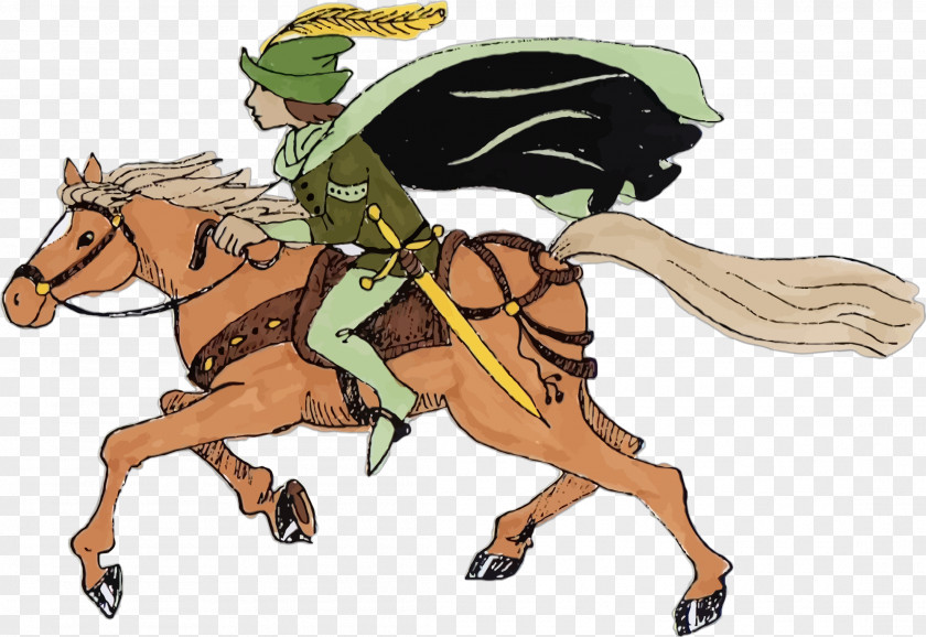 Medieval Horse Equestrian Clip Art PNG