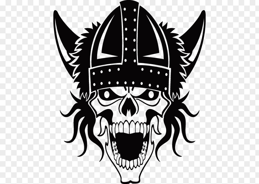 Skull Horror Picture Viking Clip Art PNG