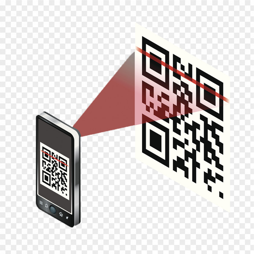Two Dimensional Code For Smart Phones QR Barcode Scanners Image Scanner Illustration PNG