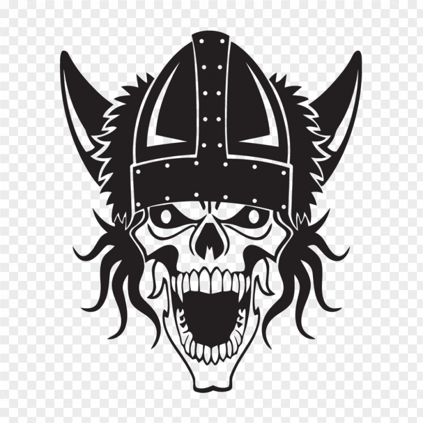 Vikings Viking Ships Skull PNG