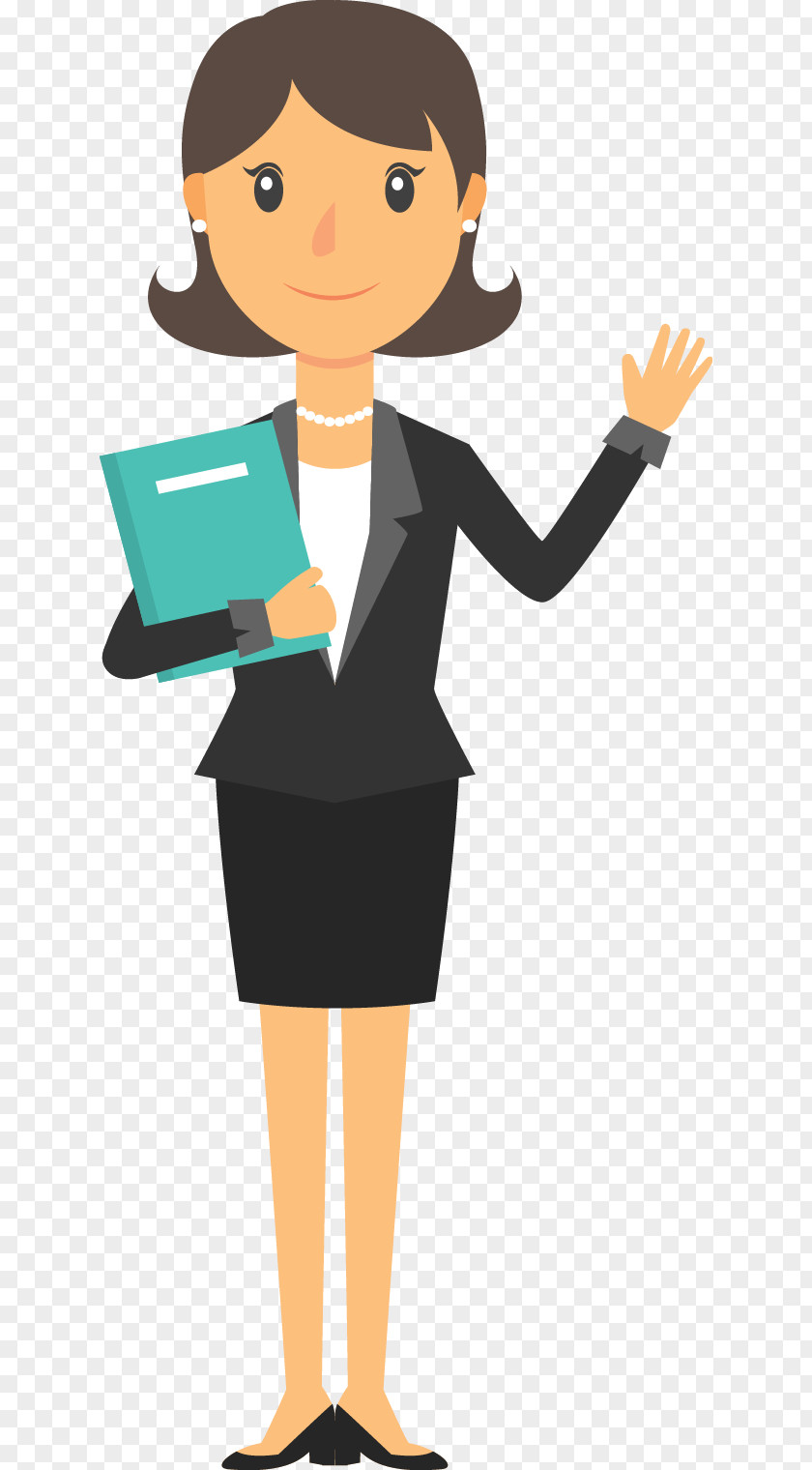 Woman Standing Professional Management Business Internal Revenue Service Finance PNG