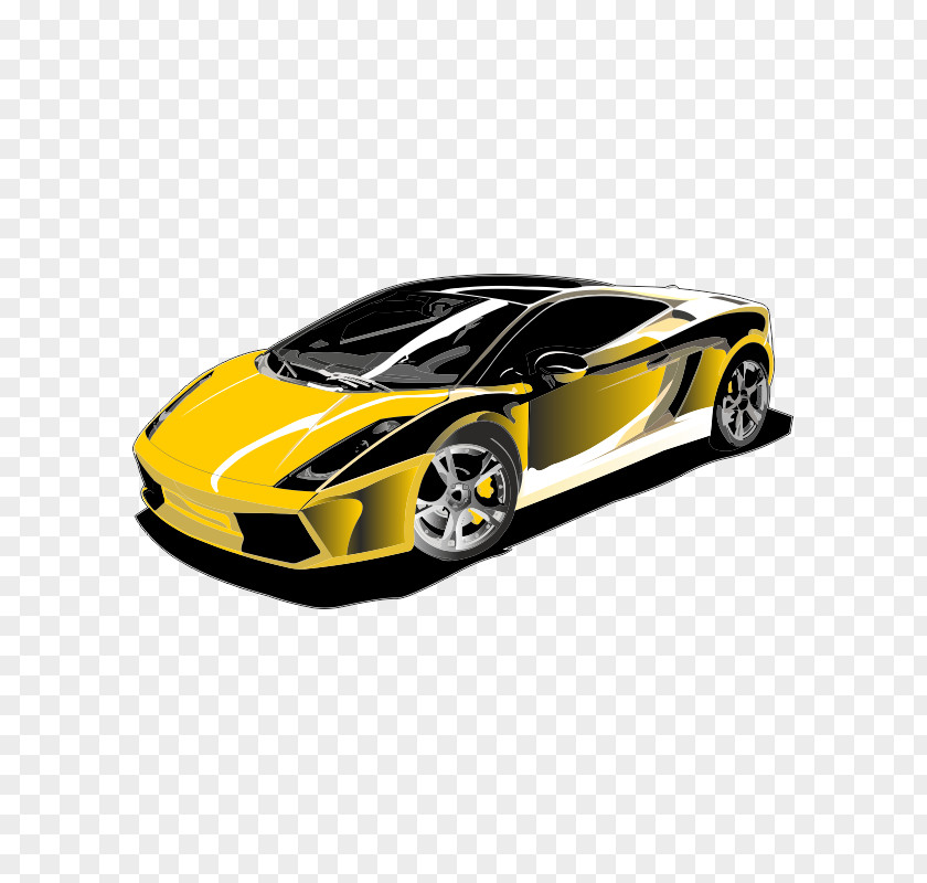 Car Sports Drawing PNG