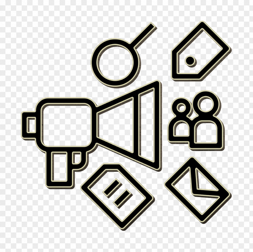 Symbol Line Art Digital Marketing Icon PNG