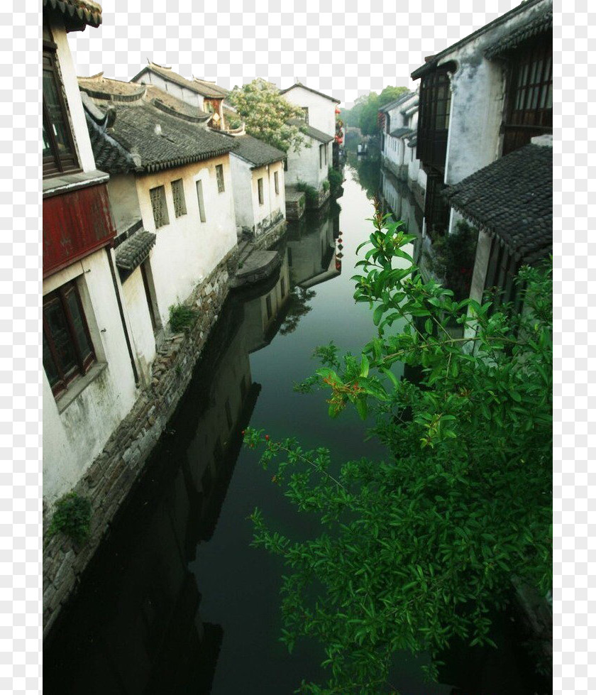 Town Style Zhouzhuang Guzhen, Guangdong U5468u5e84u53e4u9547 Architecture No PNG