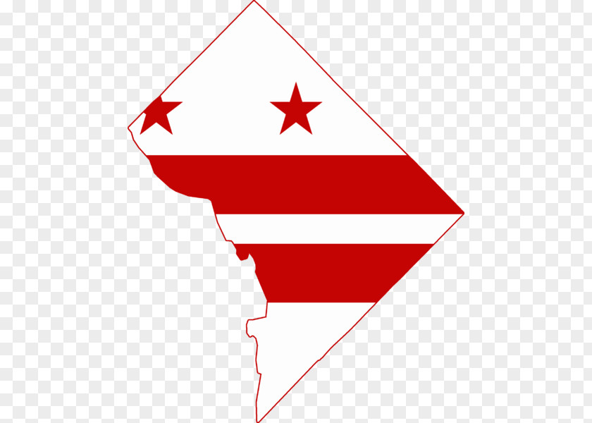 Dc Flag Of Washington, D.C. Map Clip Art PNG