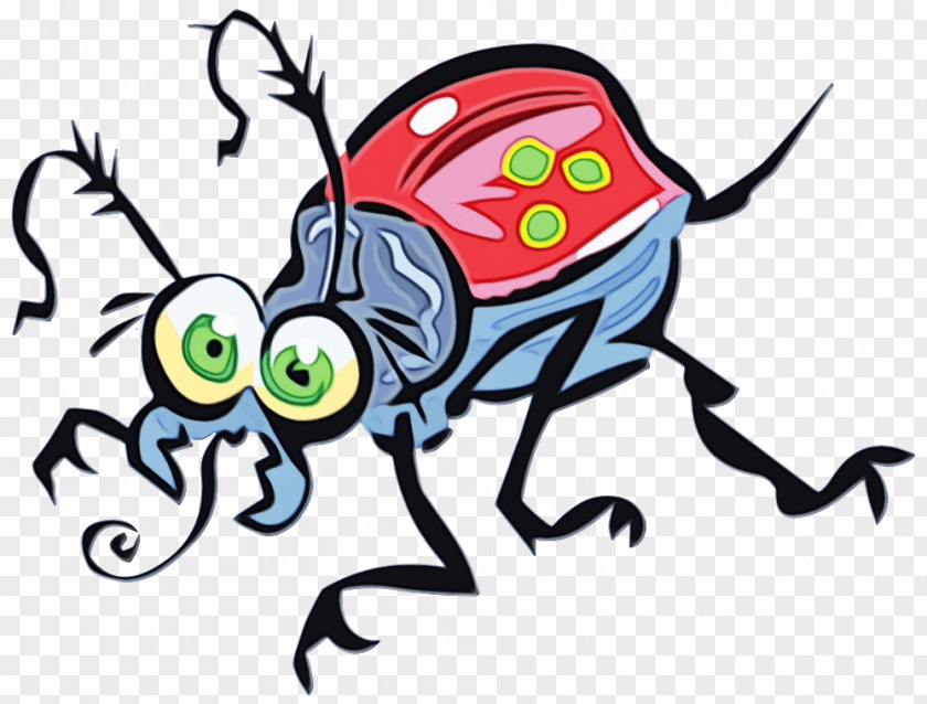 Fly Pest Insect Line Art PNG