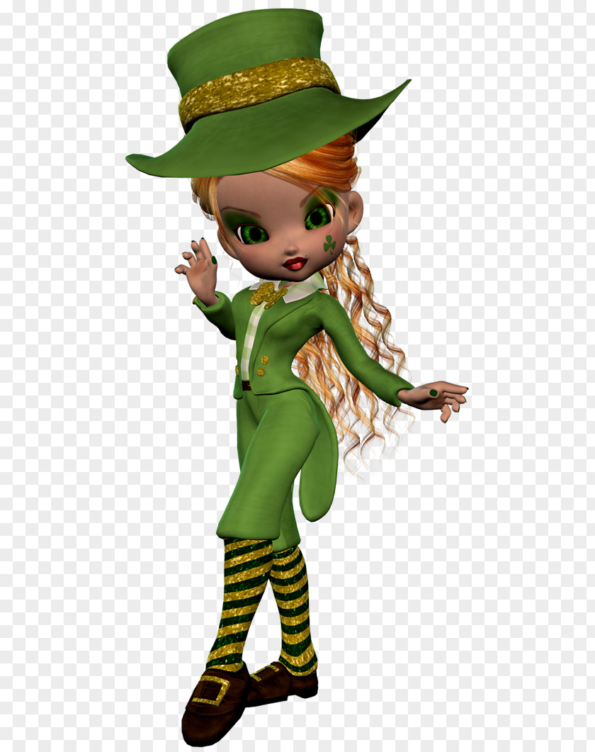 Saint Patrick's Day Legendary Creature Headgear PNG