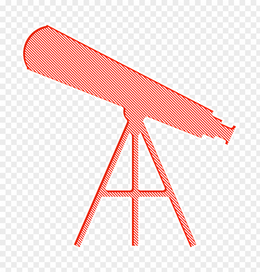 Space Icon School Elements Telescope PNG