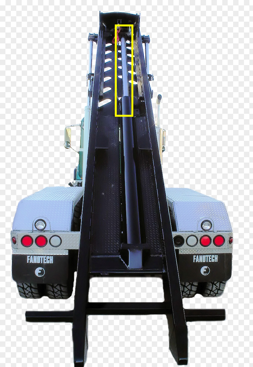 Chain Cable Roll-off Hoist Intermodal Container Rail Transport Truck PNG