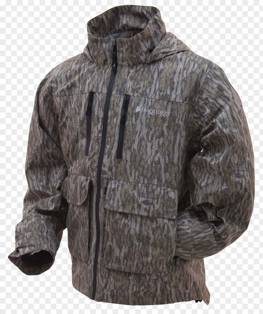 Men's Jacket Raincoat Camouflage Parka Zipper PNG