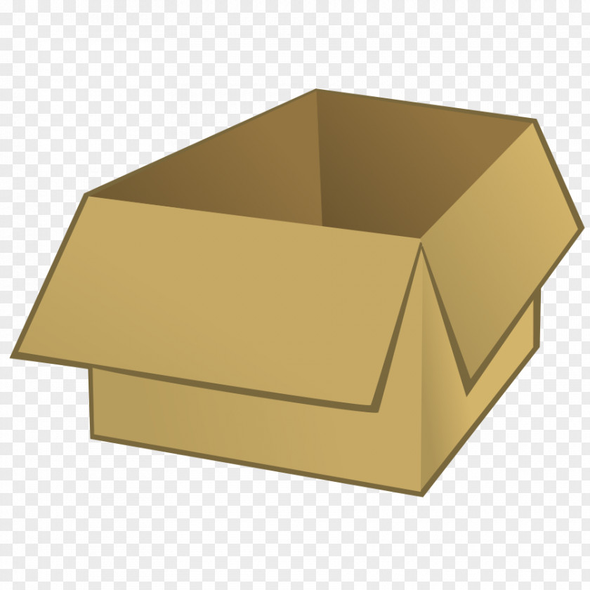 Open Source Vector Art Box Clip PNG