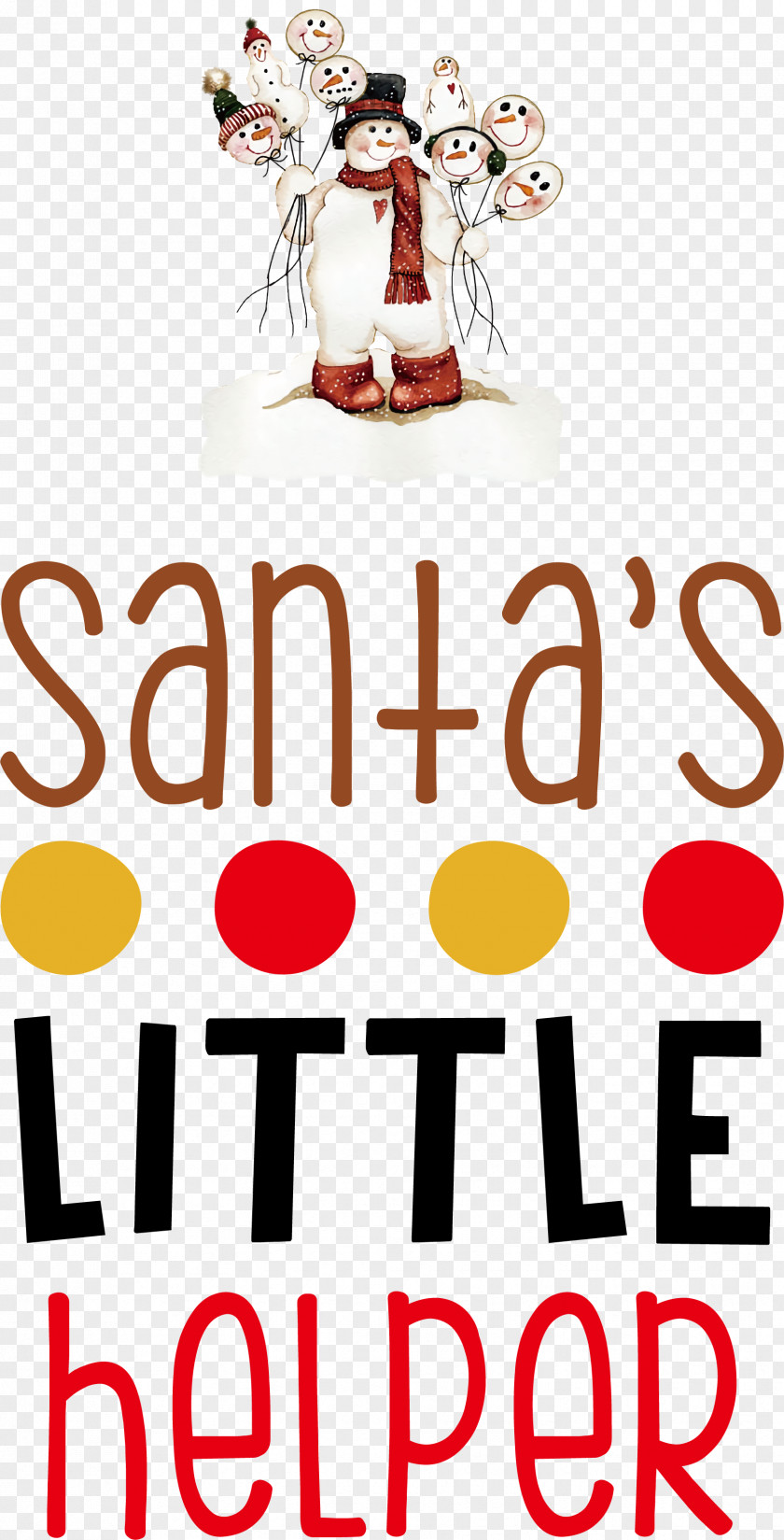 Santas Little Helper Santa PNG