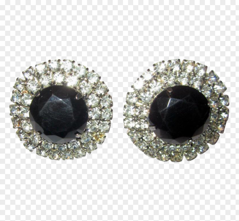 Sapphire Earring Jewellery Onyx Imitation Gemstones & Rhinestones PNG