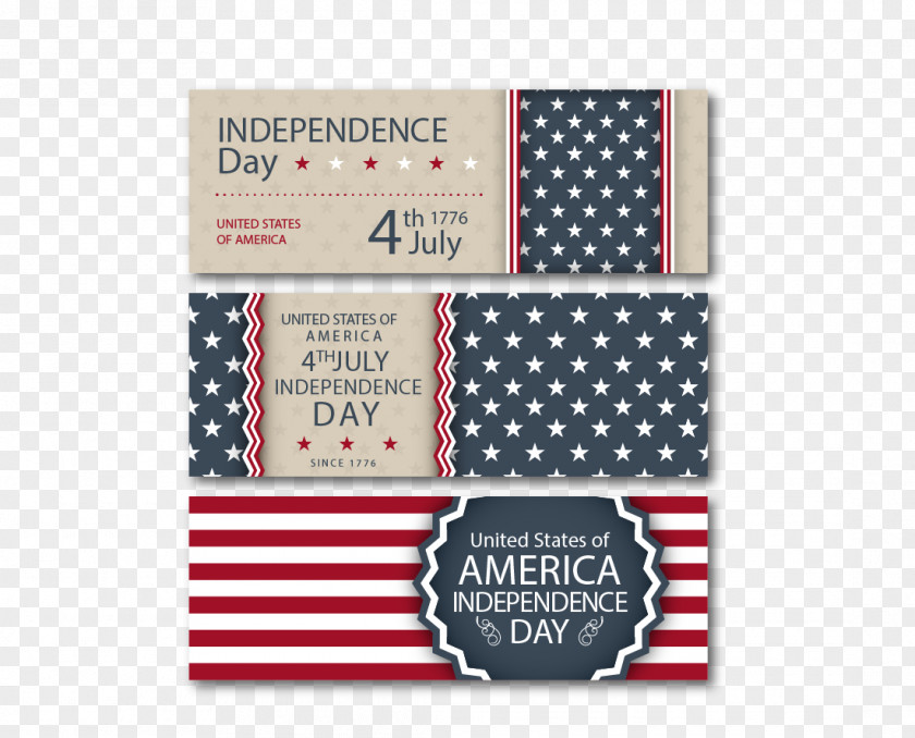 3 US Independence Day Card Vector Euclidean Birthday Illustration PNG