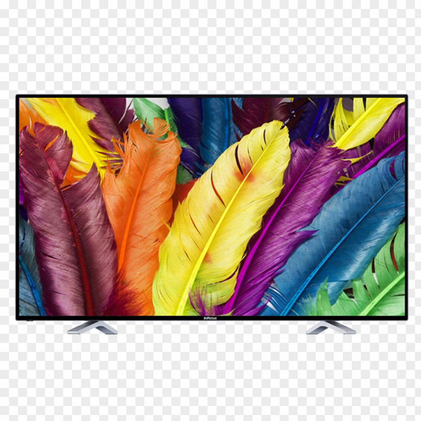 4-core CPU Colorful LCD TV HDMI 1080p High-definition Television 4K Resolution Computer Monitor PNG