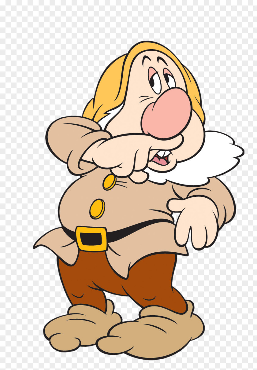 Dwarf Seven Dwarfs Sneezy Dopey Animated Film PNG