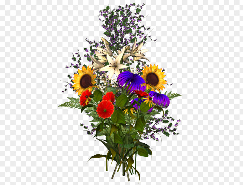 Flower Bouquet Clip Art PNG