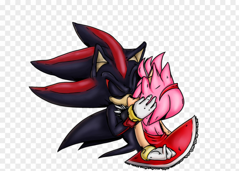 No One Lives Forever Shadow The Hedgehog Sonic Amy Rose Drawing Kiss PNG