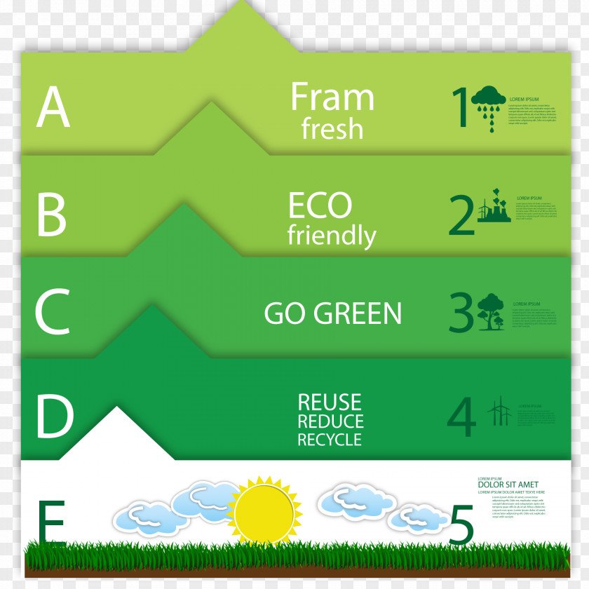 Vector Environmental Protection Infographic Adobe Illustrator PNG