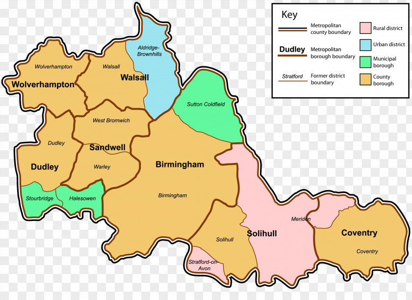 West Birmingham Metropolitan Borough Of Dudley Worcestershire County PNG