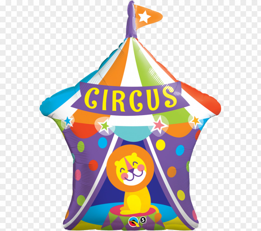 Balloon Circus Party Birthday Carpa PNG