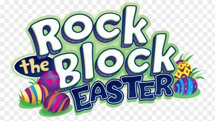 Block Party Logo Brand Easter PNG