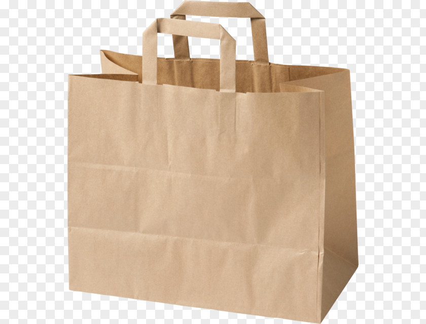 Brown Paper Bag Kraft Shopping Bags & Trolleys PNG