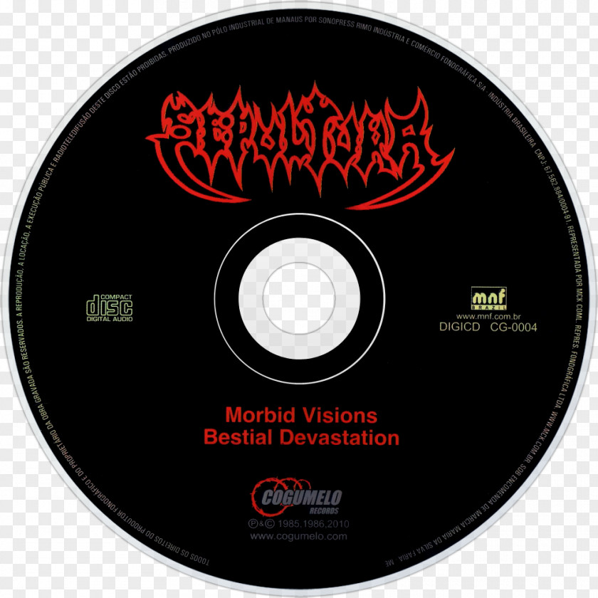 Devastation Morbid Visions Bestial Sepultura Chaos A.D. Roots PNG