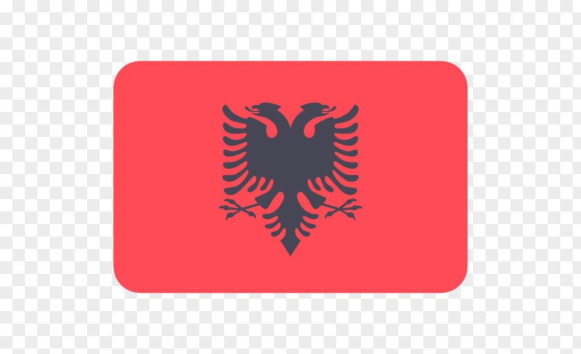 Flag Of Albania National Illustration PNG
