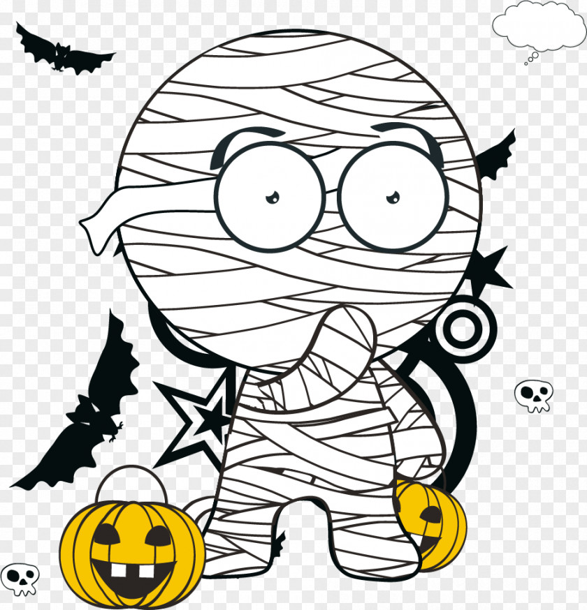 Halloween Design Elements Jack-o'-lantern Pumpkin Clip Art PNG