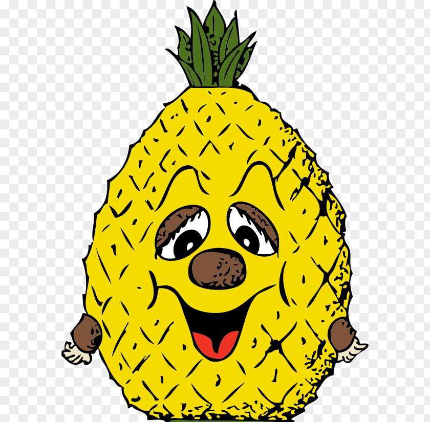 Hawaiian Luau Clipart Pineapple Cartoon Fruit Clip Art PNG