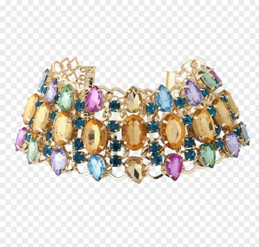 Jewelry Rhinestone Bracelet Gemstone Earring Choker Necklace PNG