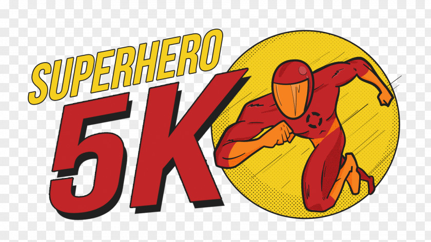 Superman Superhero 5K Run PNG