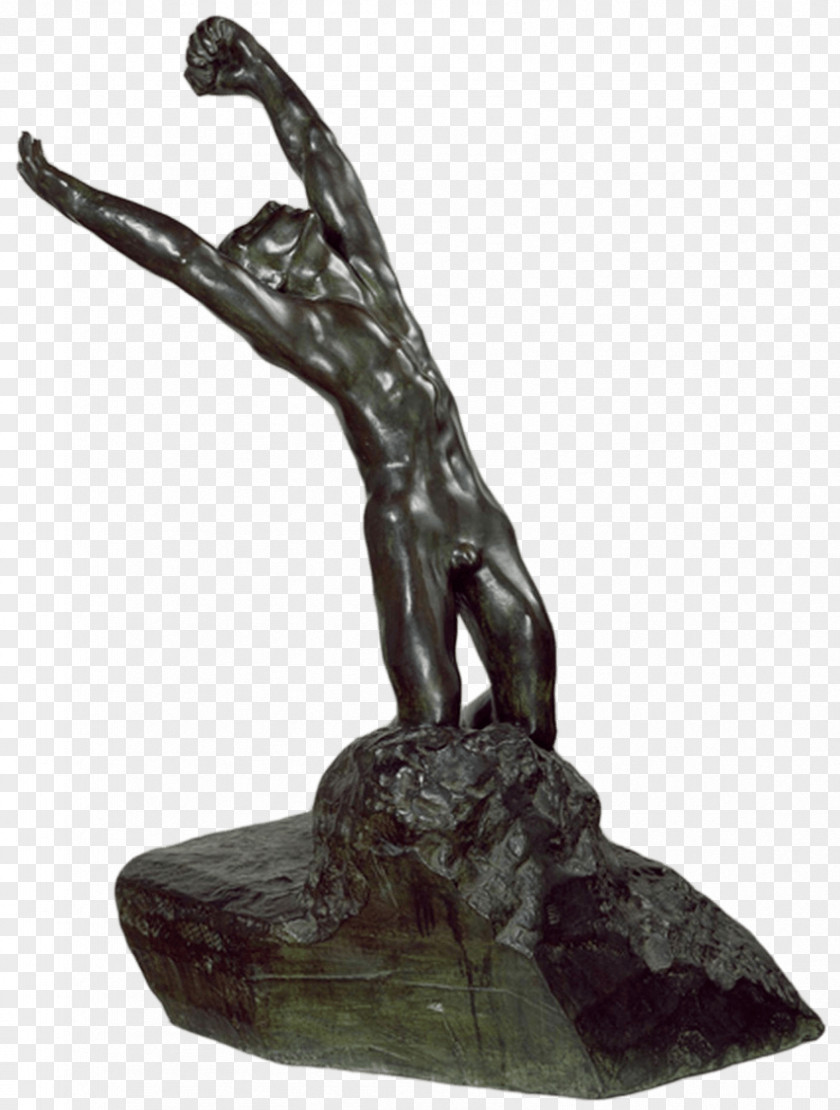 Bronze Sculpture The Prodigal Son Musée Rodin Los Angeles County Museum Of Art PNG
