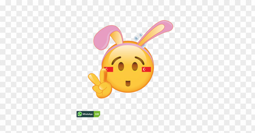 Smiley Emoticon Emoji Face Rabbit PNG