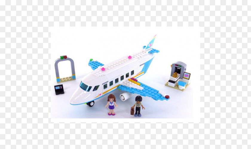 Toy Block LEGO 41100 Friends Heartlake Private Jet Construction Set PNG
