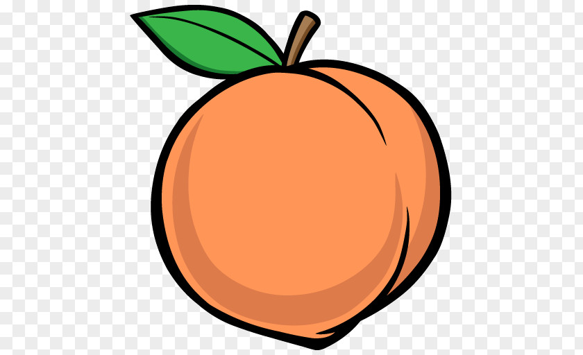 Peach Cartoon Melba Clip Art PNG