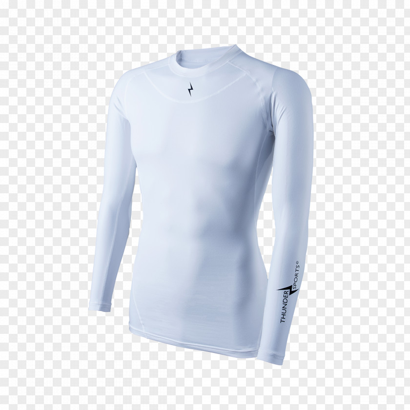 Sleeve Long-sleeved T-shirt White Sweater PNG