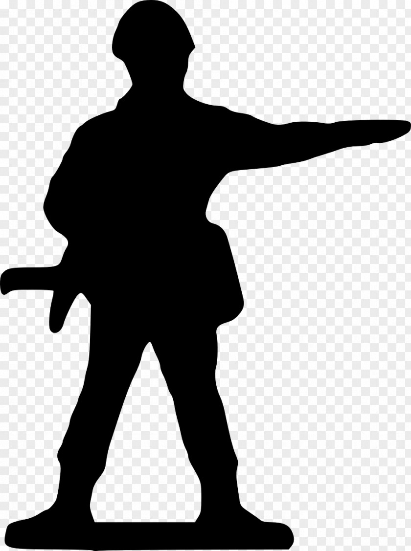 Soldier Toy Silhouette Clip Art PNG
