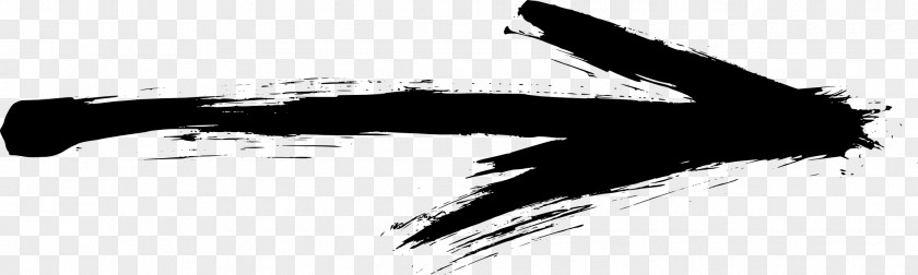 Arrow Sketch Ink Monochrome Photography PNG