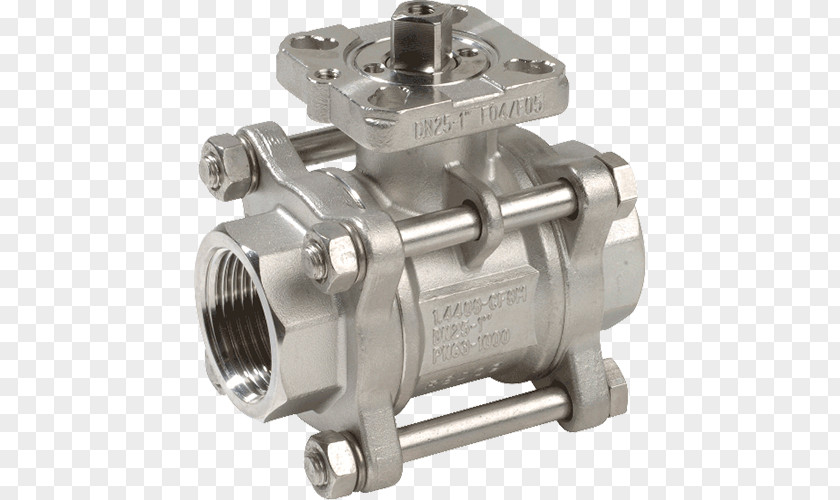 Blow Ball Stainless Steel Valve Flange PNG