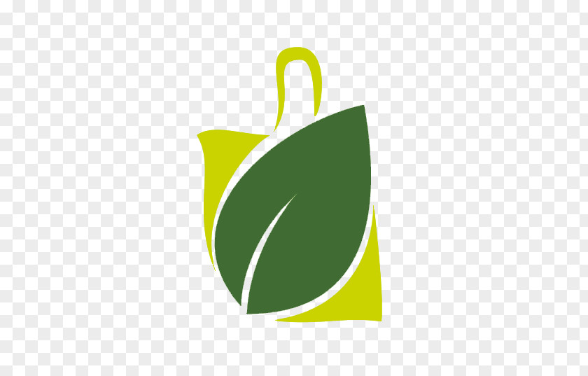 Cloth Bag Logo Brand Green PNG