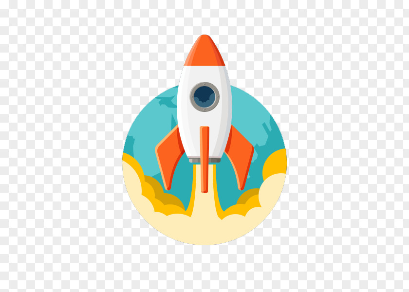 Flat Rocket Gratis Download PNG