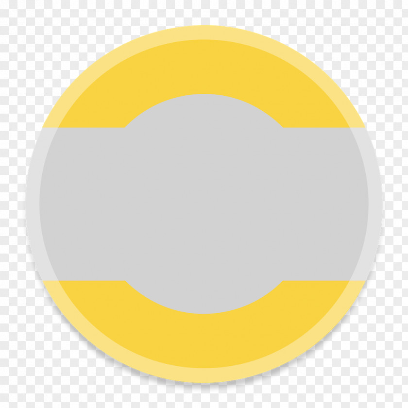 HD External Symbol Yellow Oval PNG