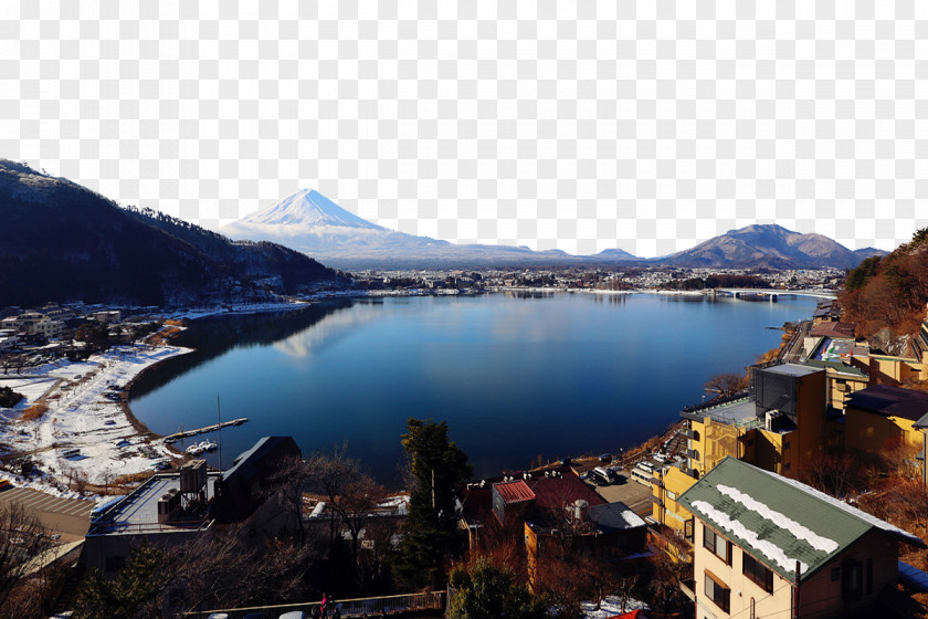 Japan's Mount Fuji Xueshan Landscape PNG