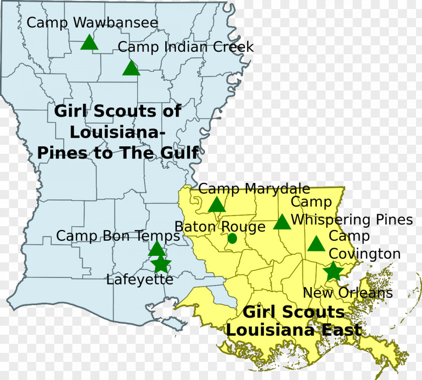 Map Louisiana Purchase Chitimacha Boy Scouts Of America PNG
