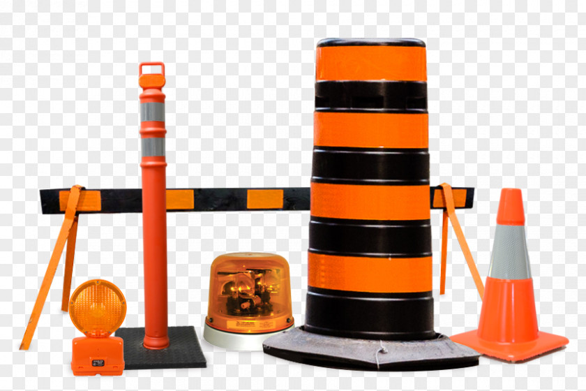 Road Traffic Cone Barrel Control Barricade PNG