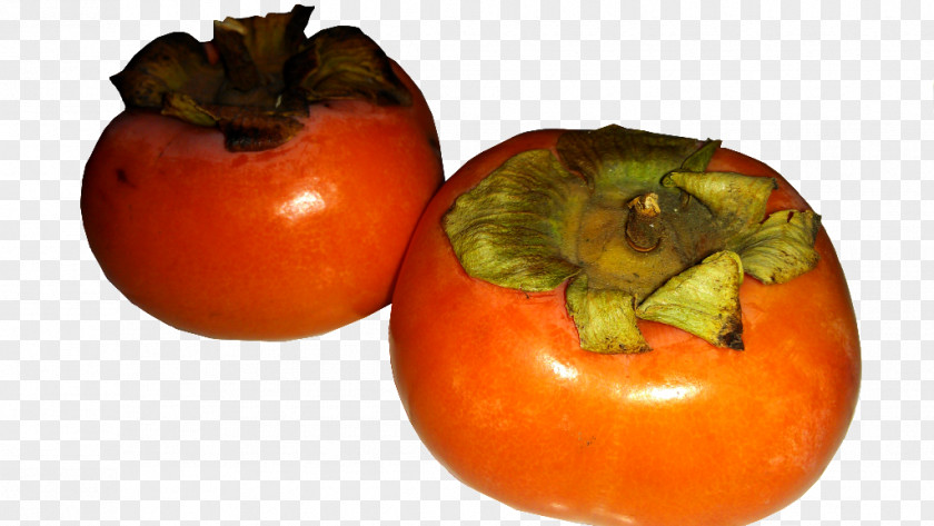 Persimmon Persimmons Vegetarian Cuisine Food Fruit PNG